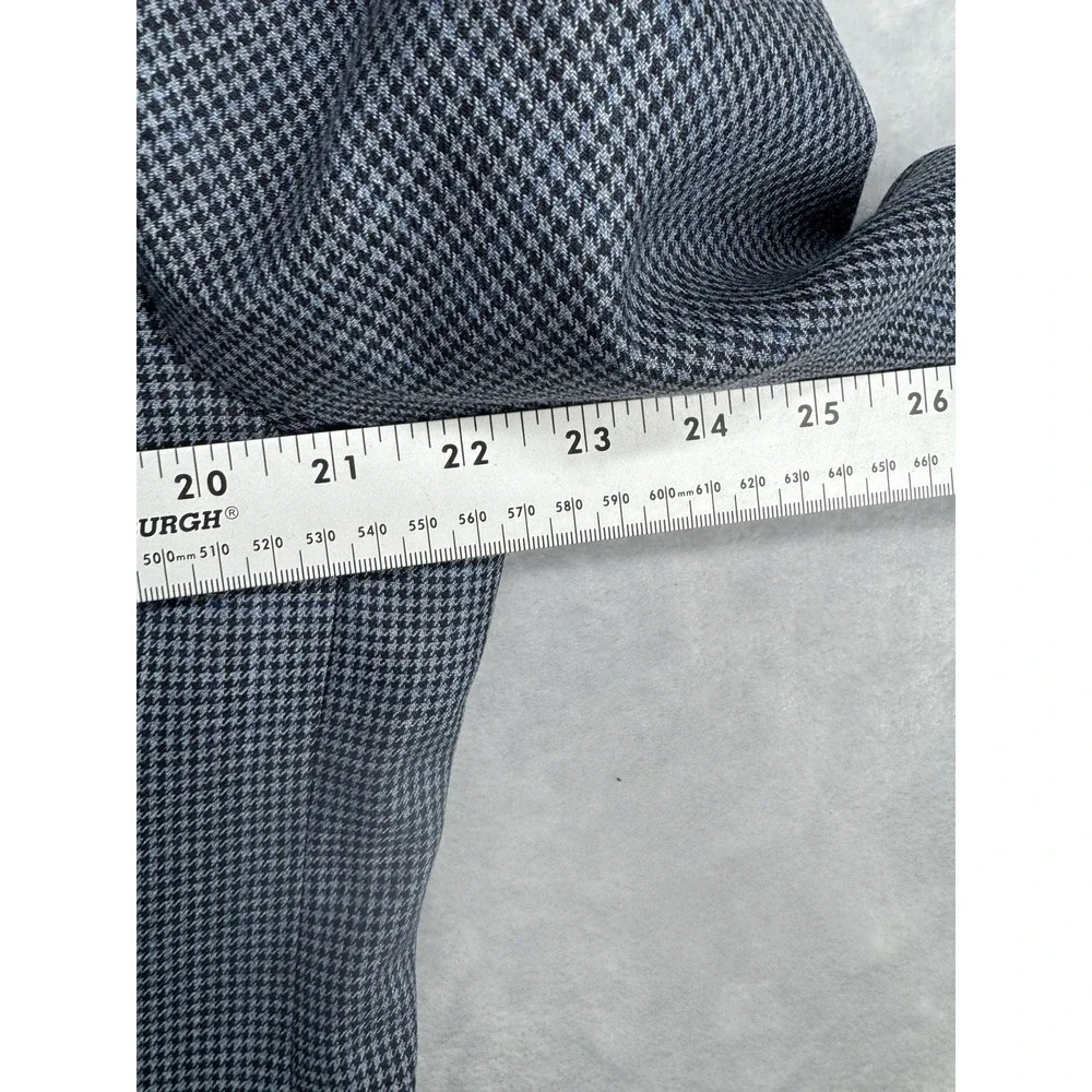 Hart Schaffner Marx Modern‎ New York Fit Wool Silk Blue Men's 40 L Long NWT $595